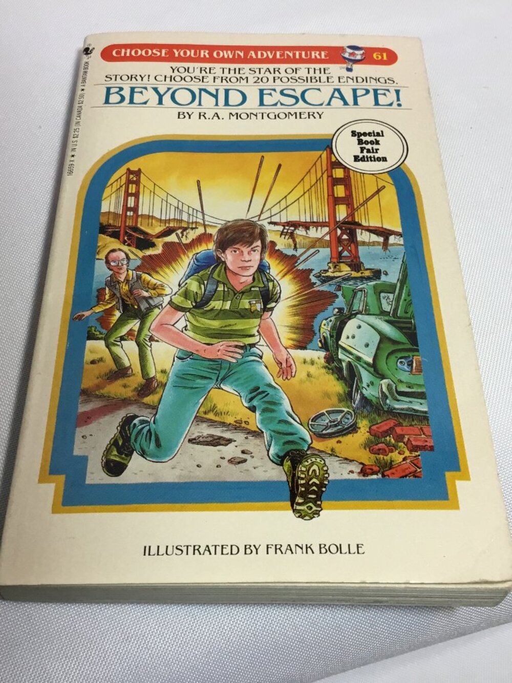 Rare Choose Your Own Adventure #61 Beyond Escape! CYOA Special Book Fair Edition